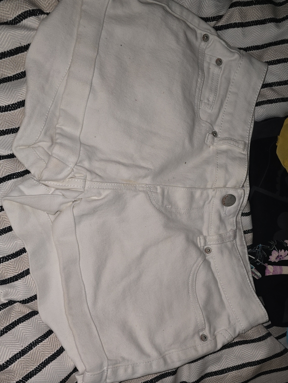 White Women's Denim Shorts